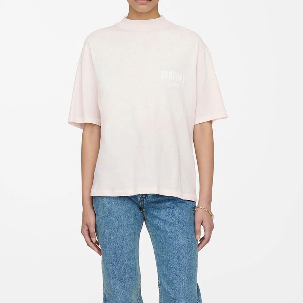 Anine Bing Pink Wes T-Shirt